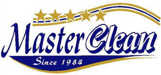 MASTERCLEAN SINCE 1984 logo