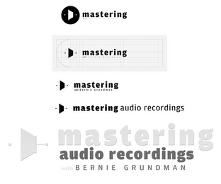 MASTERING WITH BERNIE GRUNDMAN MASTERING WITH BERNIE GRUNDMAN MASTERING WITH BERNIE GRUNDMAN MASTERING AUDIO RECORDINGS MASTERING AUDIO RECORDINGS WITH BERNIE GRUNDMAN logo