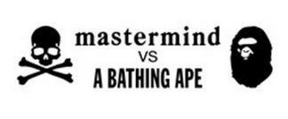 MASTERMIND VS A BATHING APE logo
