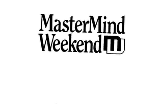 MASTERMIND WEEKEND MW logo