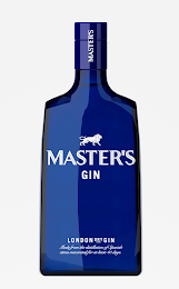 MASTER'S GIN LONDON DRY GIN MADE FROM THE DISTILLATION  OF SPANISH CITRUS MACERATED FOR AT LEAST 40 DAYS logo