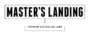 MASTER'S LANDING PREMIUM AUSTRALIAN LAMB logo