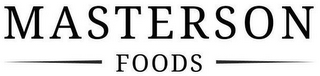 MASTERSON FOODS logo
