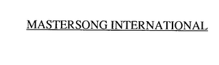 MASTERSONG INTERNATIONAL logo