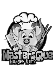 MASTERSQUE HUNGRY YET? logo