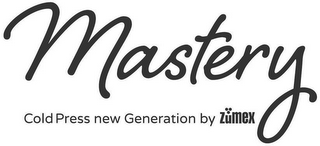 MASTERY COLD PRESS NEW GENERATION BY ZUMEX logo