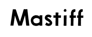 MASTIFF logo