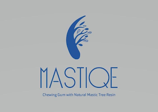 MASTIQE CHEWING GUM WITH NATURAL MASTIC logo