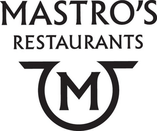 MASTRO'S M RESTAURANTS M logo