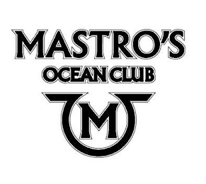 MASTRO'S OCEAN CLUB M logo