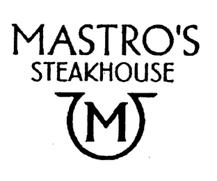 MASTRO'S STEAKHOUSE M logo