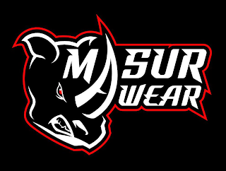 MASUR WEAR logo