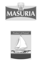 MASURIA PRODUCT OF POLAND logo