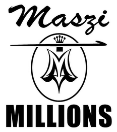 MASZI MILLIONS M logo