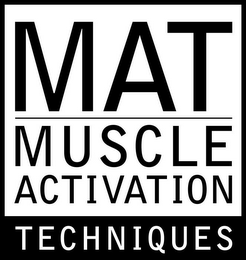 MAT MUSCLE ACTIVATION TECHNIQUES logo