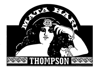MATA HARI THOMPSON logo