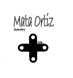 MATA ORTIZ JEWELRY .950 logo