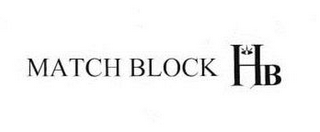 MATCH BLOCK HB logo