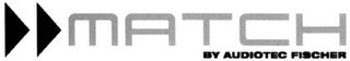 MATCH BY AUDIOTEC FISCHER logo