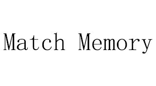 MATCH MEMORY logo