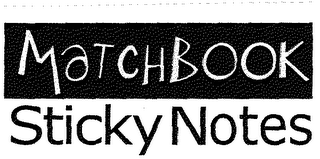 MATCHBOOK STICKY NOTES logo