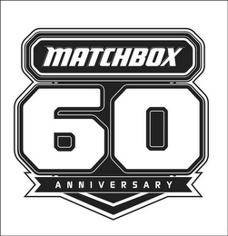 MATCHBOX 60TH ANNIVERSARY logo