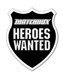 MATCHBOX HEROES WANTED logo