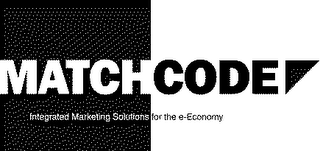 MATCHCODE INTEGRATED MARKETING SOLUTIONS FOR THE E-ECONOMY logo