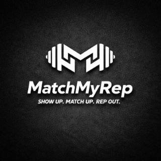 MATCHMYREP SHOW UP. MATCH UP. REP OUT. logo