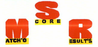 MATCH'O SCORE RESULT'S logo