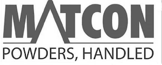 MATCON POWDERS, HANDLED logo