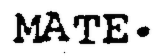 MATE. logo