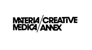 MATERIA MEDICA/CREATIVE ANEX logo