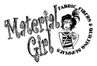 MATERIAL GIRL FABRIC, FIBERS & QUILTING SUPPLIES logo