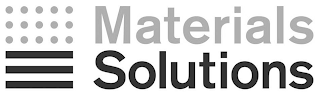 MATERIALS SOLUTIONS logo
