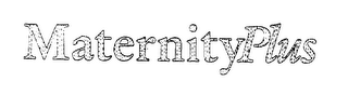 MATERNITY PLUS COLOR=PANTONE PURPLE CV logo
