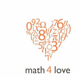 MATH 4 LOVE 0 92 76 8 5 3 1 logo