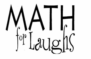 MATH FOR LAUGHS logo