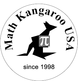 MATH KANGAROO USA SINCE 1998 logo