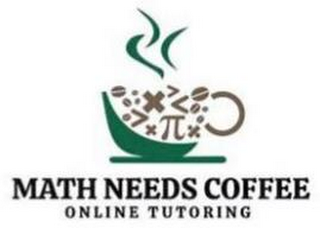 MATH NEEDS COFFEE ONLINE TUTORING logo