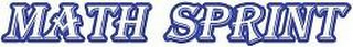 MATH SPRINT logo