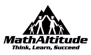 MATHALTITUDE THINK, LEARN, SUCCEED logo