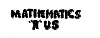 MATHEMATICS "R" US logo
