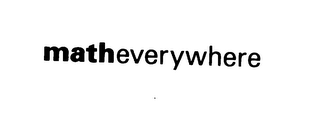 MATHEVERYWHERE logo