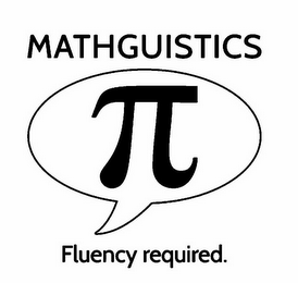 MATHGUISTICS FLUENCY REQUIRED. logo