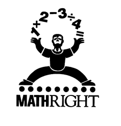 MATHRIGHT 1+2-3 4= logo