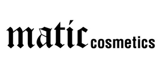 MATIC COSMETICS logo