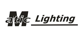 MATIC LIGHTING logo