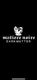 MATIERE NOIRE DARK MATTER logo