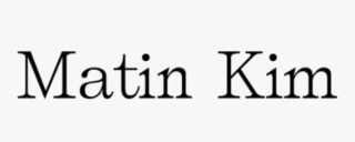 MATIN KIM logo